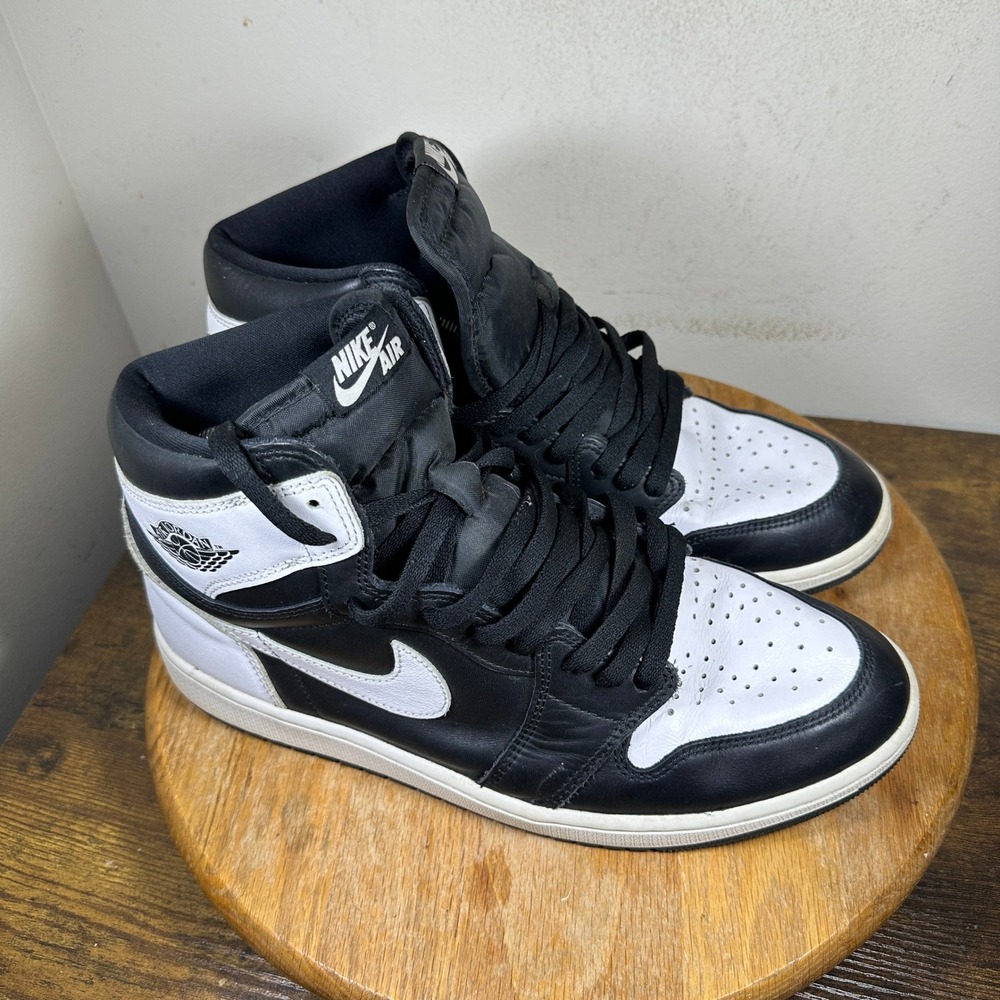 Nike Air Jordan 1 Retro High OG Black White 2024 Mens Size 12 DZ5485-010 Sneaker